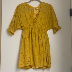 Beginning boutique Mustard dress